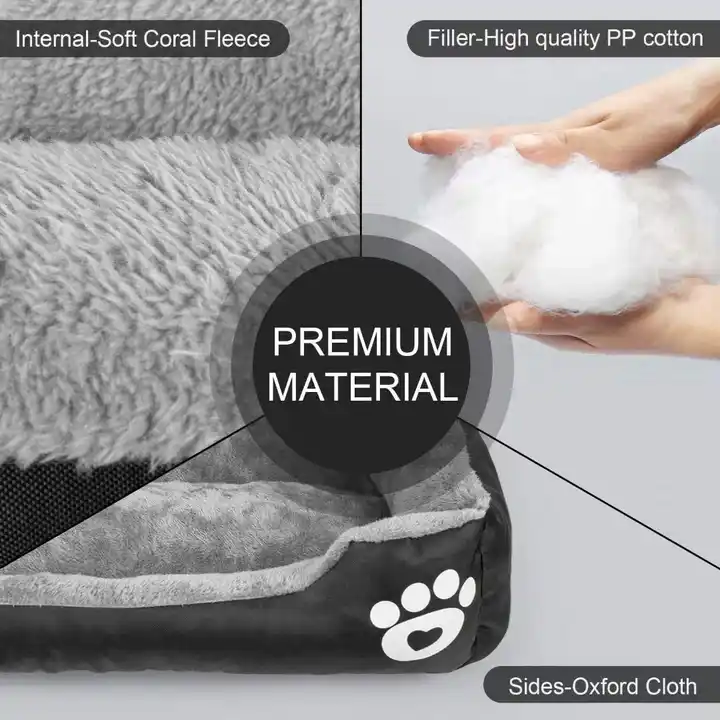 Waterproof Ultra Soft  Washable Dog Bed